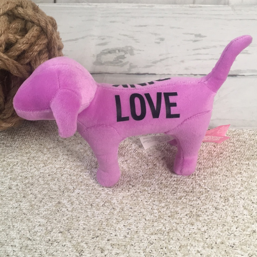 PINK Victoria’s Secret Dog Purple Lavender Velvet Love Pink